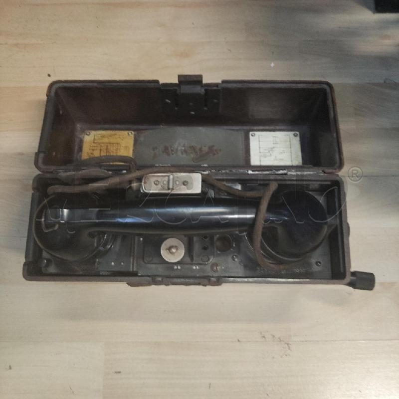 TELEFONO MILITARE DA CAMPO MARRONE | Mercatino dell'Usato Domodossola 3