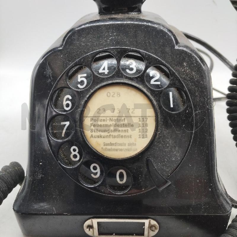TELEFONO VINTAGE NERO  | Mercatino dell'Usato Domodossola 2