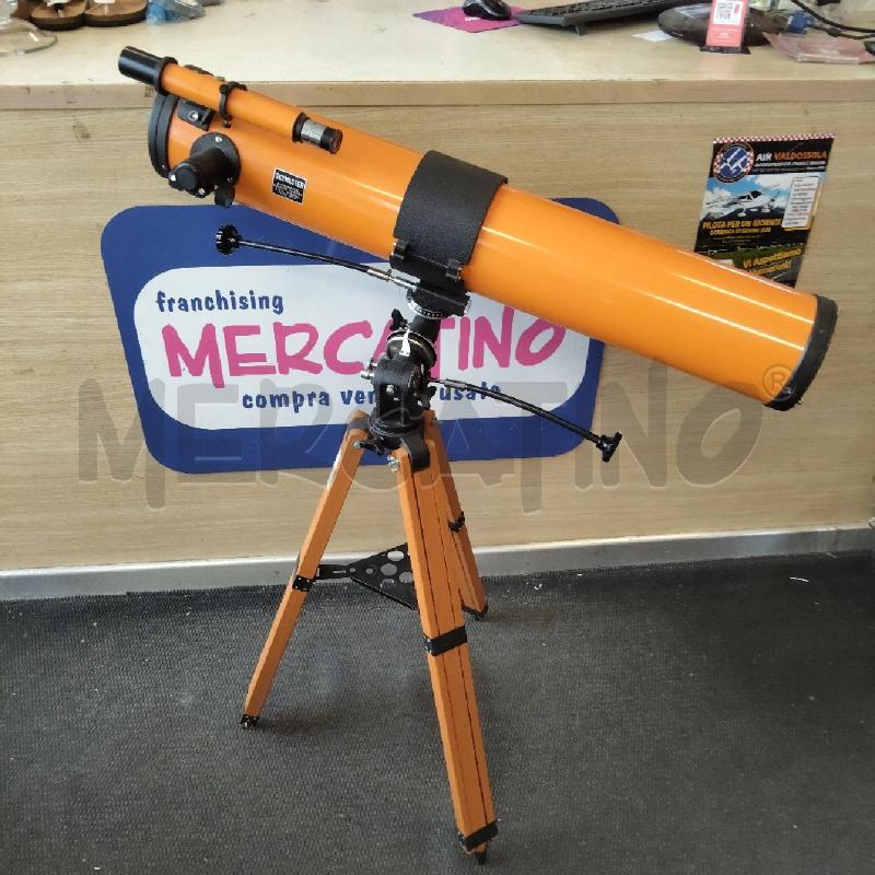 TELESCOPIO RIFRATTORE ARANCIONE SKYMASTER CON ACCESSORI | Mercatino dell'Usato Domodossola 1