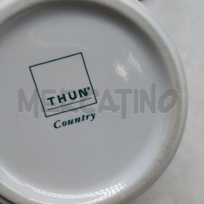 THUN FORMAGGERA CON COPERCHIO E PORTA FORMAGGERA IN LEGNO | Mercatino dell'Usato Domodossola 3