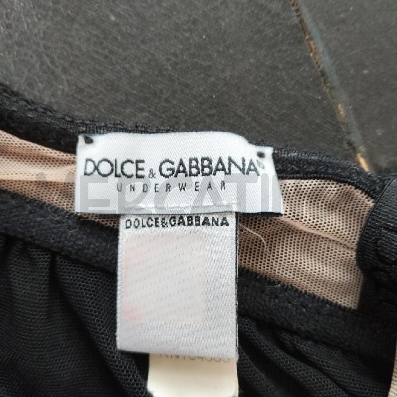 TOP LINGERIE DOLCE&GABBANA PIZZO NERA | Mercatino dell'Usato Domodossola 4