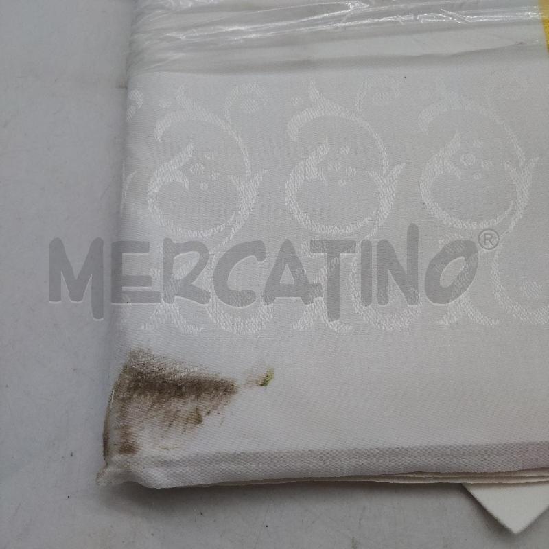 TOVAGLIA BIANCA CON TOVAGLIOLI  | Mercatino dell'Usato Domodossola 3