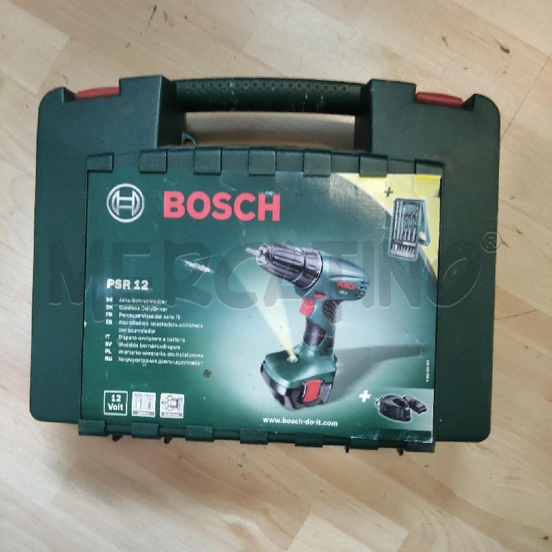 TRAPANO BOSCH PSR 12 | Mercatino dell'Usato Domodossola 3