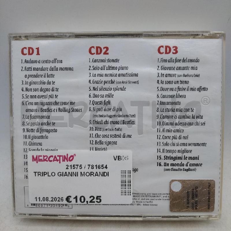 TRIPLO GIANNI MORANDI | Mercatino dell'Usato Domodossola 2