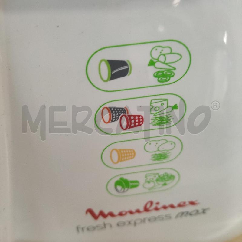 TRITA TUTTO ELETTRICO MOULINEX FRESH EXPRESS MAX | Mercatino dell'Usato Domodossola 4