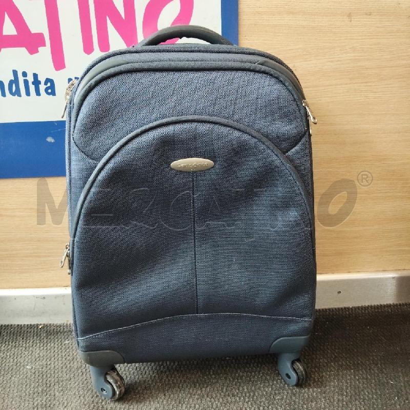 TROLLEY PICCOLO AZZURRO SAMSONITE | Mercatino dell'Usato Domodossola 1