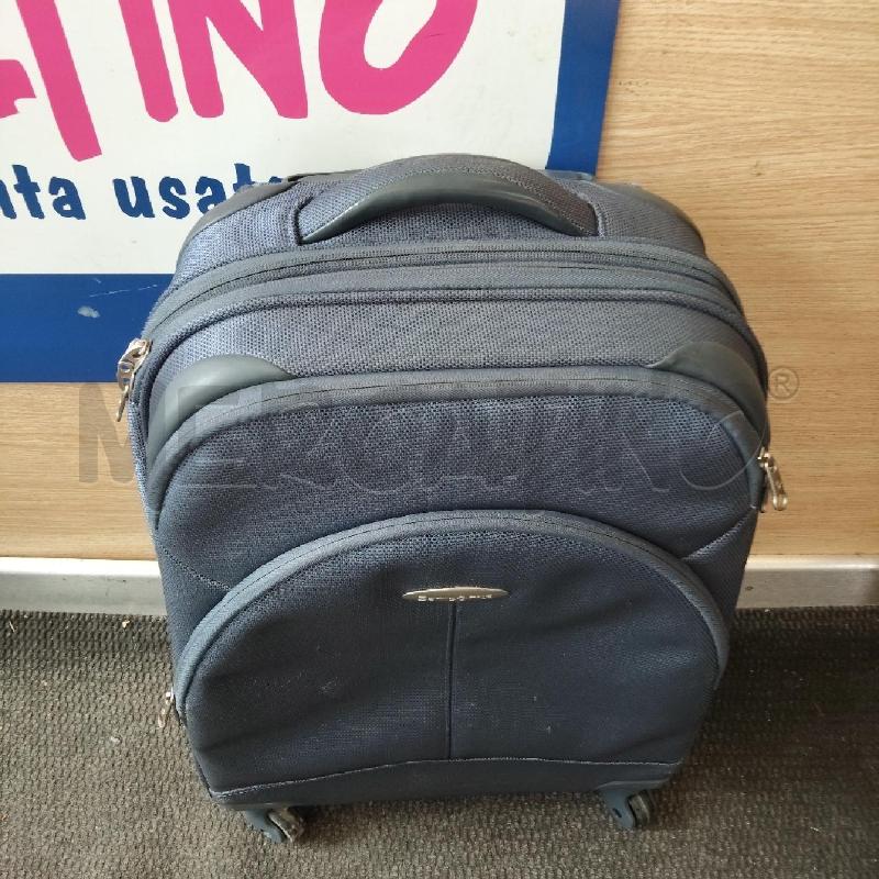 TROLLEY PICCOLO AZZURRO SAMSONITE | Mercatino dell'Usato Domodossola 2