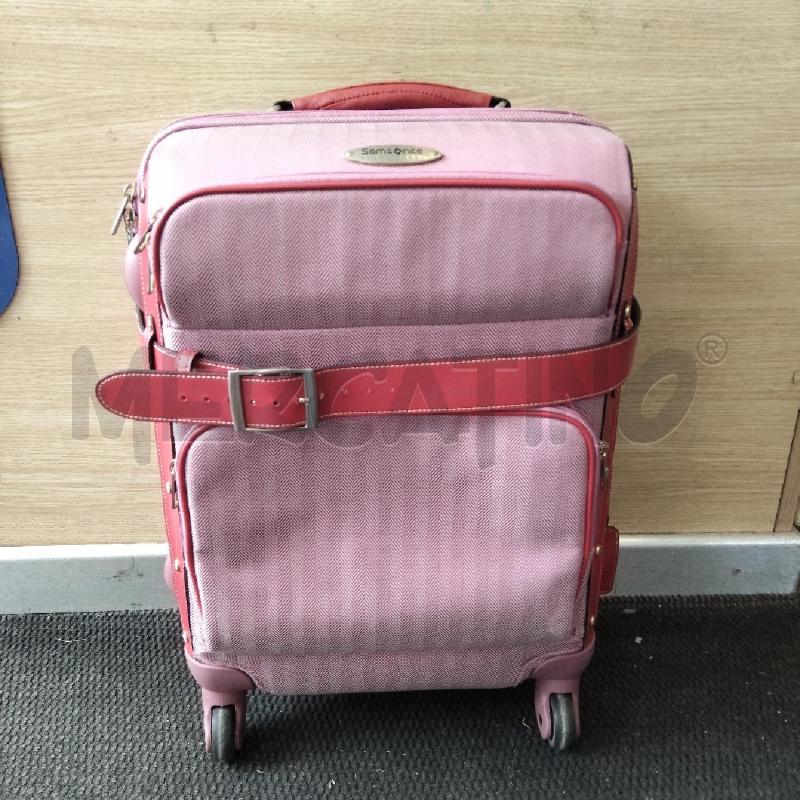 TROLLEY ROSSO SPIGATO SAMSONITE | Mercatino dell'Usato Domodossola 1