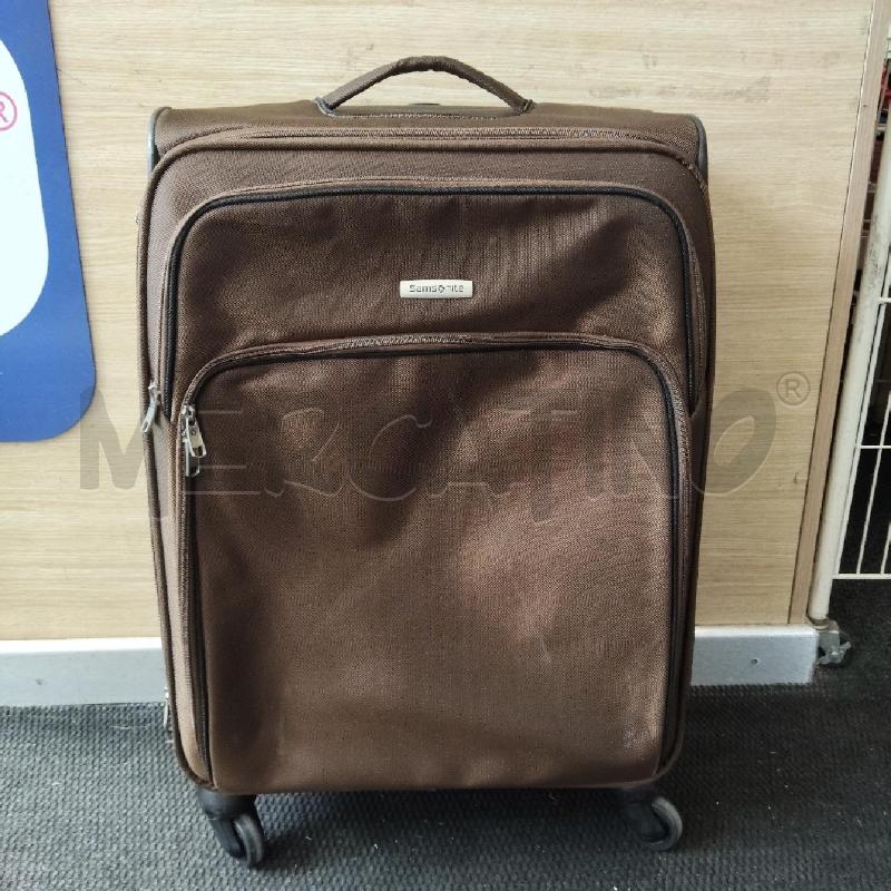TROLLEY SAMSONITE MARRONE | Mercatino dell'Usato Domodossola 1