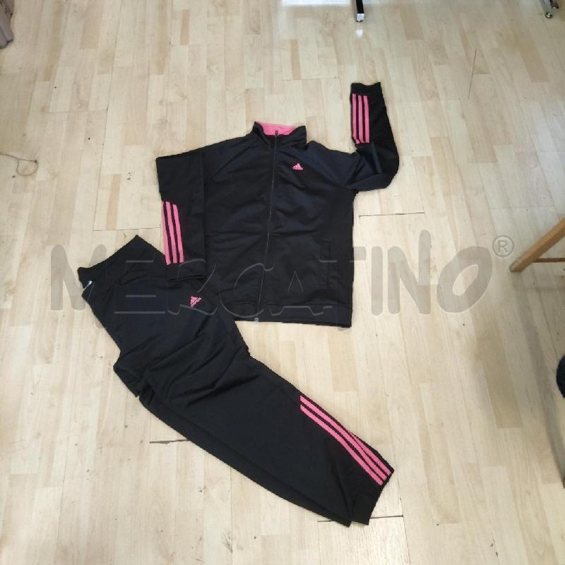 TUTA DONNA ADIDAS NERA FUCSIA  | Mercatino dell'Usato Domodossola 1