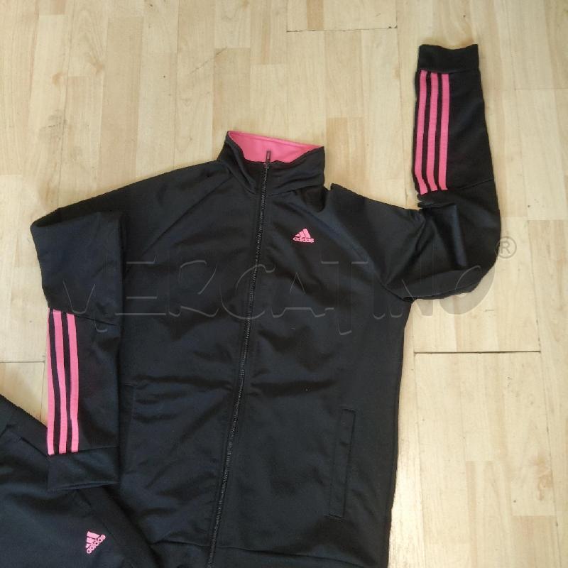 TUTA DONNA ADIDAS NERA FUCSIA  | Mercatino dell'Usato Domodossola 2