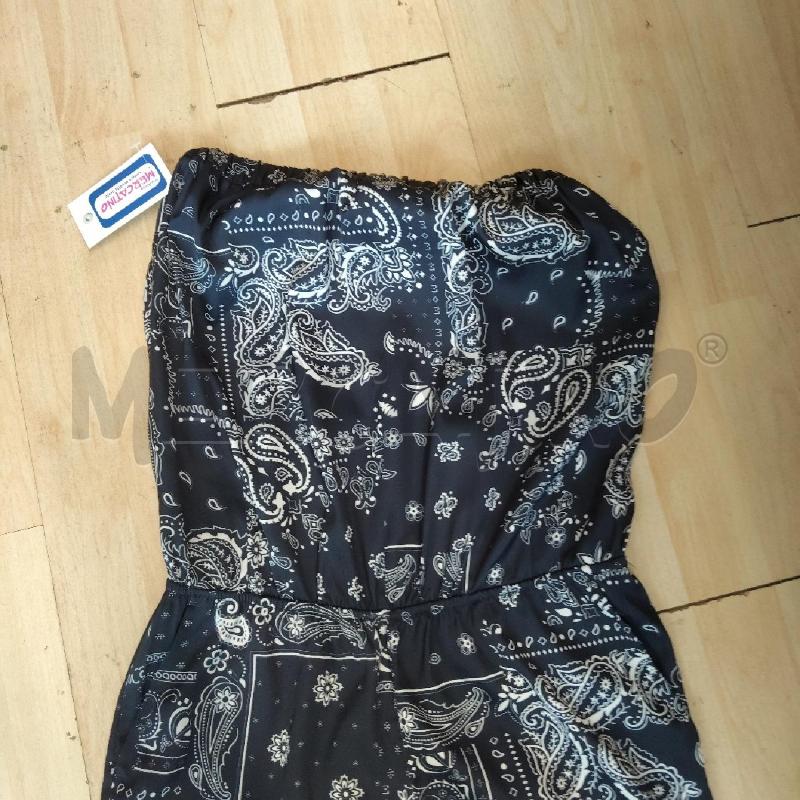 TUTA DONNA LIU JO INTERA SENZA SPALLINE BLU BIANCA  | Mercatino dell'Usato Domodossola 2