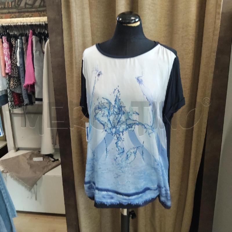 T SHIRT DONNA BLU DAVANTI ACQUA ELENA MIRO | Mercatino dell'Usato Domodossola 1