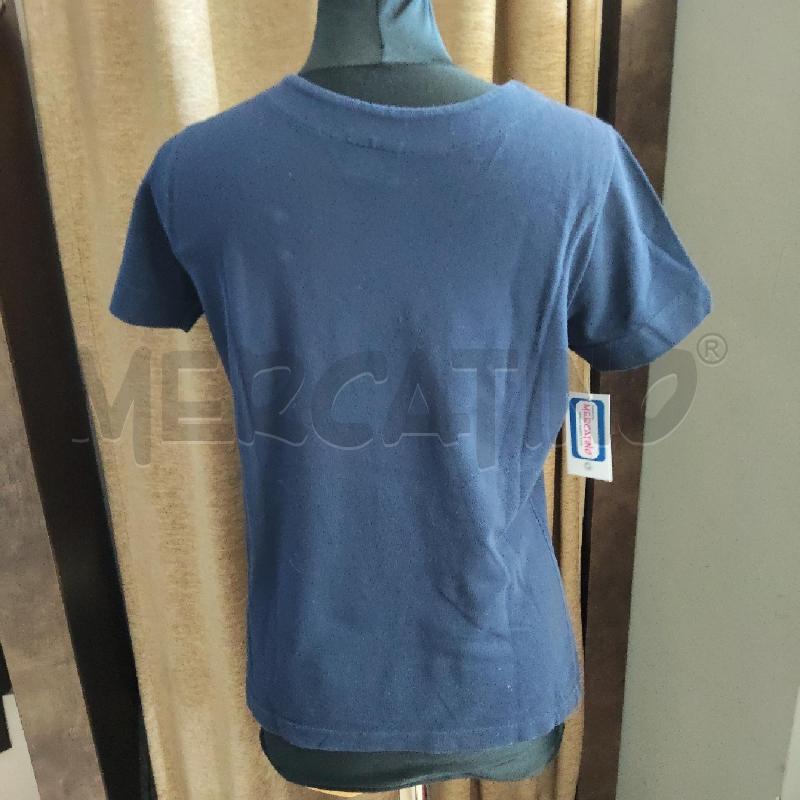 T SHIRT DONNA BLU GIROCOLLO LACOSTE | Mercatino dell'Usato Domodossola 3