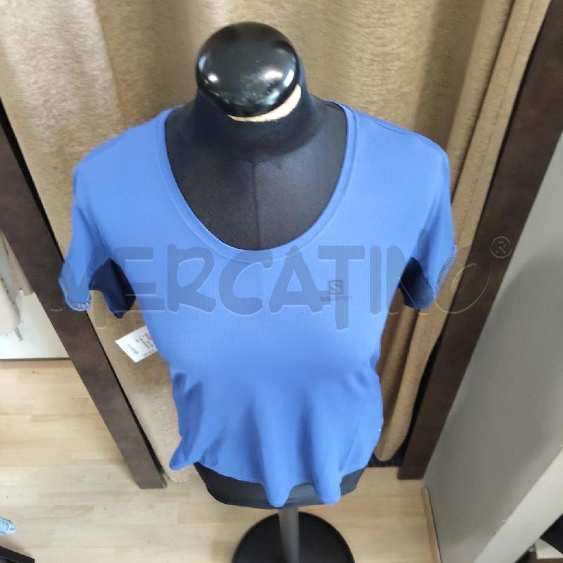 T SHIRT DONNA BLU SALOMON  | Mercatino dell'Usato Domodossola 2