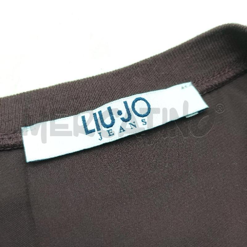 T SHIRT DONNA BORDEAUX LIU JO  | Mercatino dell'Usato Domodossola 5
