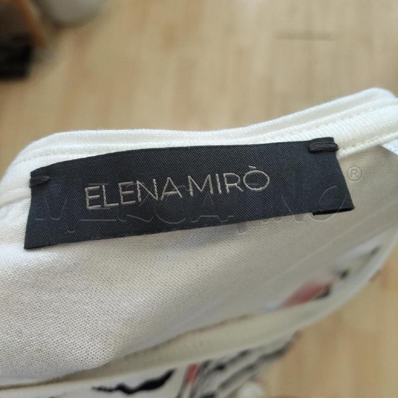 T SHIRT DONNA ELENA MIRO' FIORI ROSSI  | Mercatino dell'Usato Domodossola 3