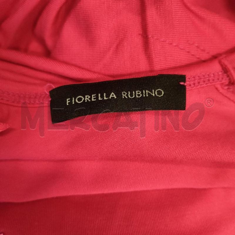 T SHIRT DONNA FIORELLA RUBINO FUCSIA PAIETTES | Mercatino dell'Usato Domodossola 4