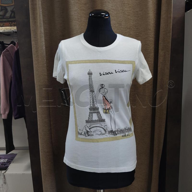T SHIRT DONNA I BLUES PARIGI  | Mercatino dell'Usato Domodossola 1