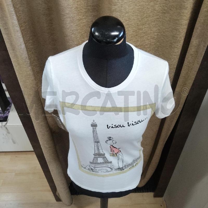 T SHIRT DONNA I BLUES PARIGI  | Mercatino dell'Usato Domodossola 2