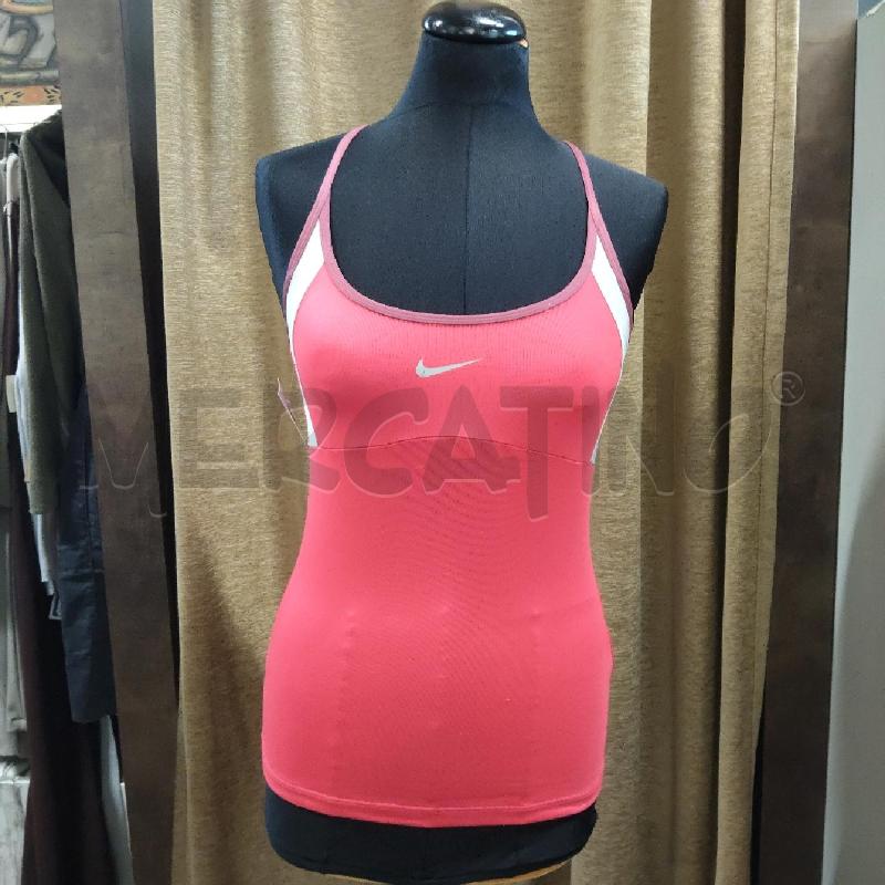 T SHIRT DONNA ROSA TRASPIRANTE LOGO PUMA VIOLA  | Mercatino dell'Usato Domodossola 1