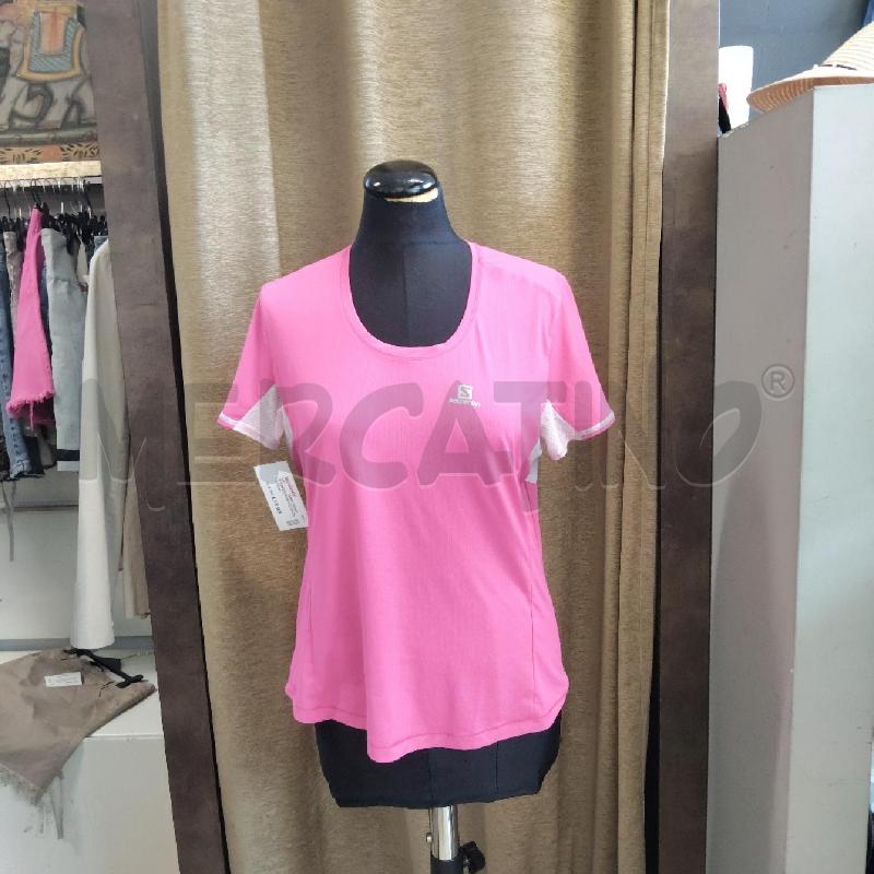 T SHIRT DONNA SALOMON FUCSIA | Mercatino dell'Usato Domodossola 1