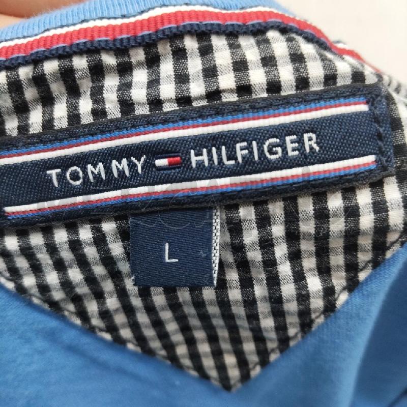 T SHIRT DONNA TOMMY HILFINGER AZZURRA  | Mercatino dell'Usato Domodossola 4