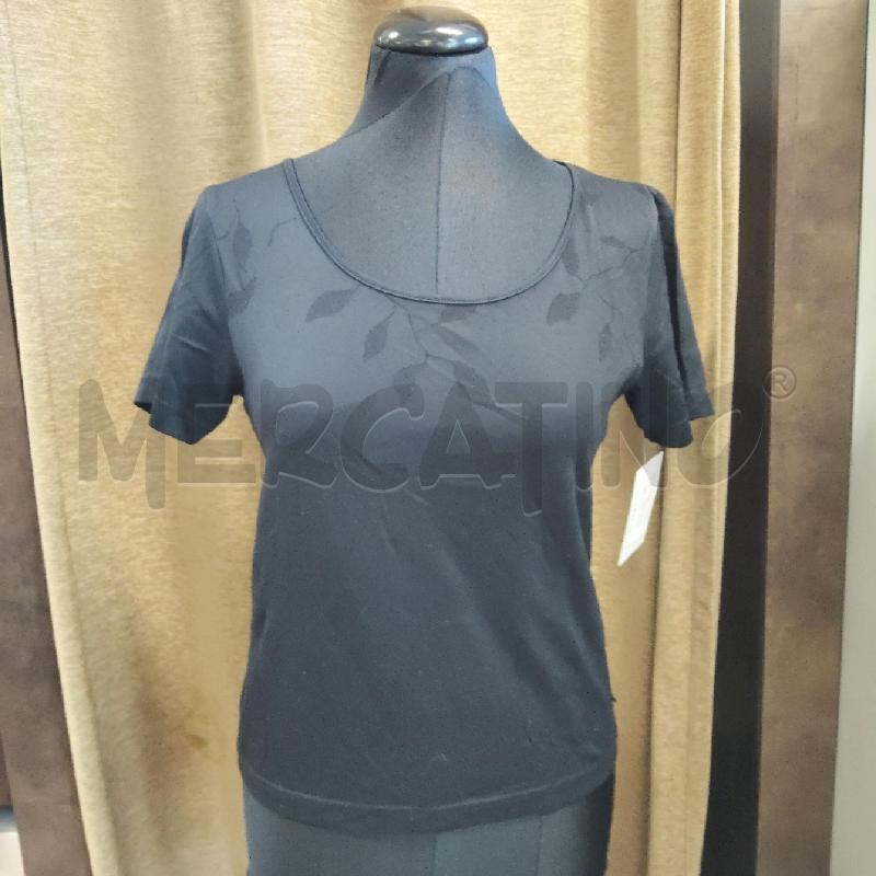 T SHIRT DONNA TRUSSARDI NERO  | Mercatino dell'Usato Domodossola 1