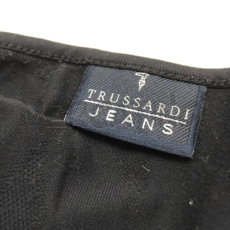 T SHIRT DONNA TRUSSARDI NERO  | Mercatino dell'Usato Domodossola 4