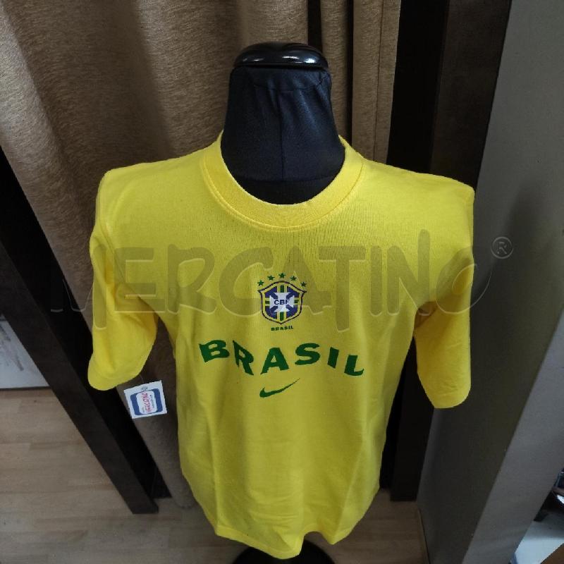 T SHIRT UOMO GIALLA BRASIL RONALDO 9 NIKE | Mercatino dell'Usato Domodossola 2