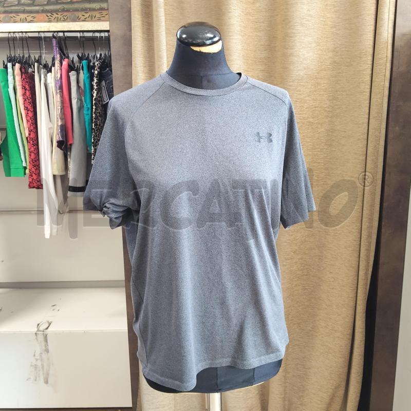 T SHIRT UOMO GRIGIA SPORTIVA UNDER ARMOUR | Mercatino dell'Usato Domodossola 1
