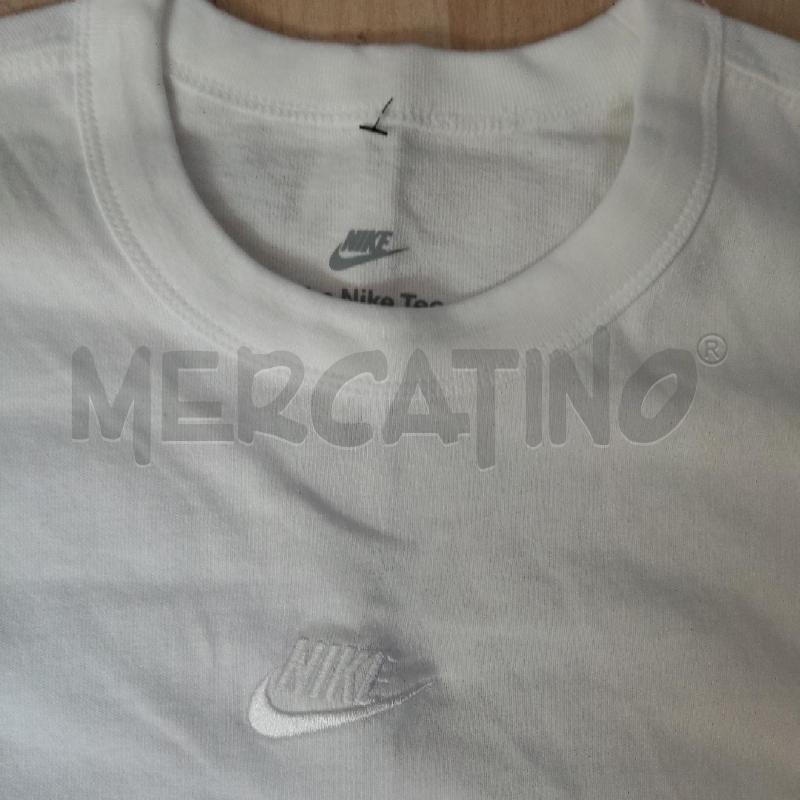 T SHIRT UOMO NIKE BIANCA COTONE  | Mercatino dell'Usato Domodossola 2