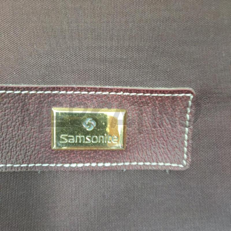 VALIGETTA PELLE MARRONE SAMSONITE | Mercatino dell'Usato Domodossola 3