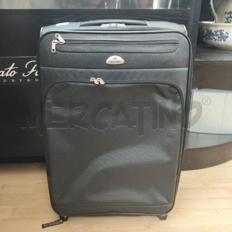 VALIGIA NERA SAMSONITE TROLLEY | Mercatino dell'Usato Domodossola 1