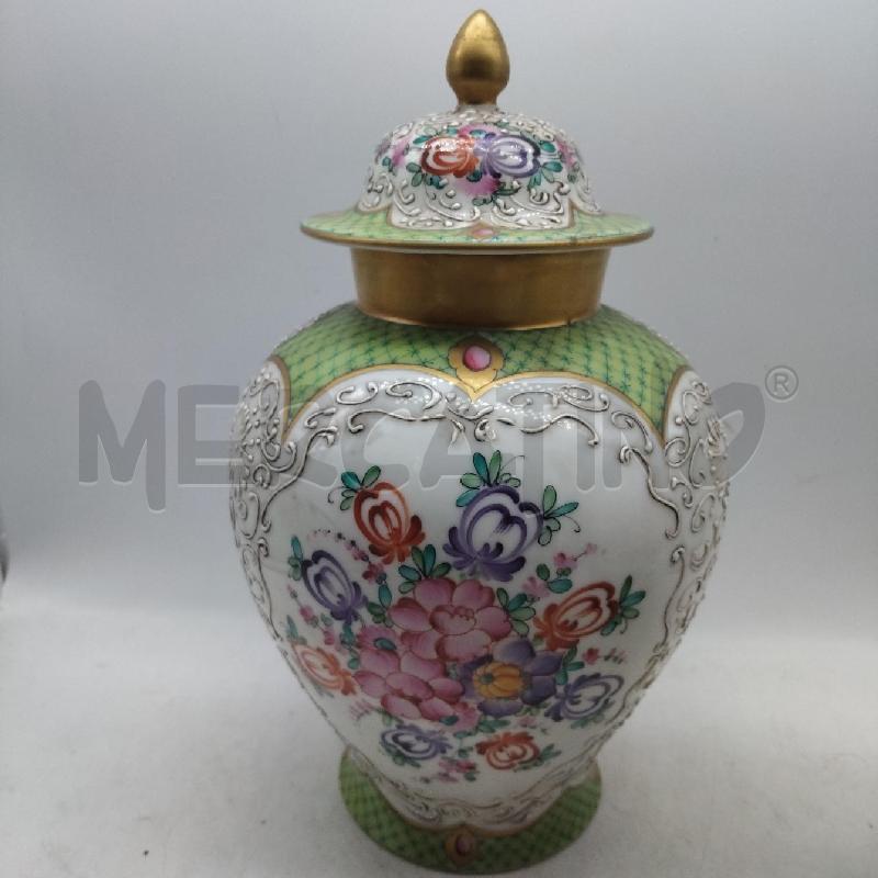 VASO CERAMICA LIMOGES DISEGNO FLOREALE | Mercatino dell'Usato Domodossola 2