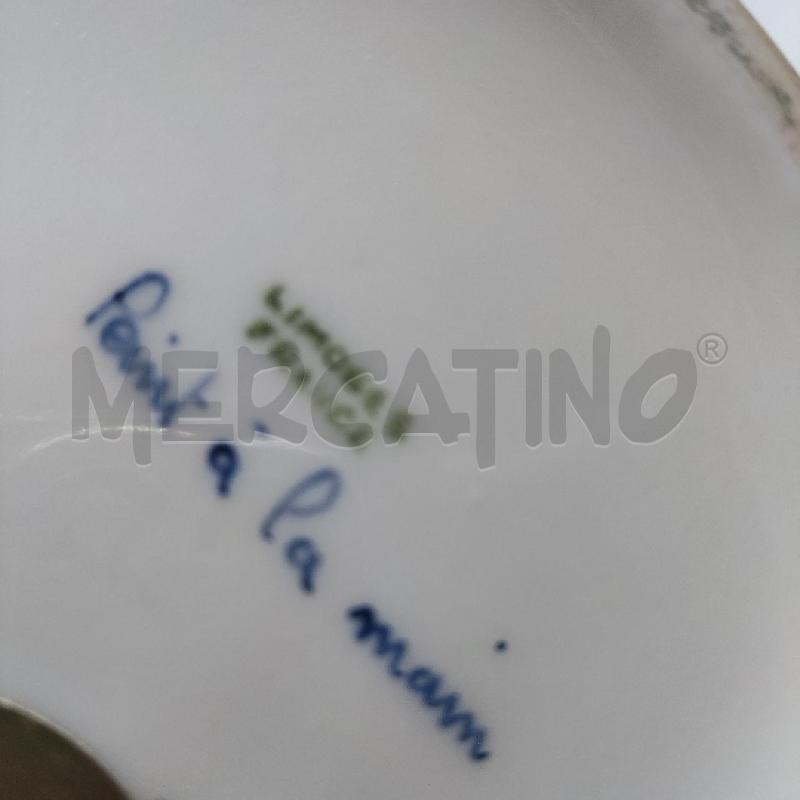 VASO CERAMICA LIMOGES DISEGNO FLOREALE | Mercatino dell'Usato Domodossola 5