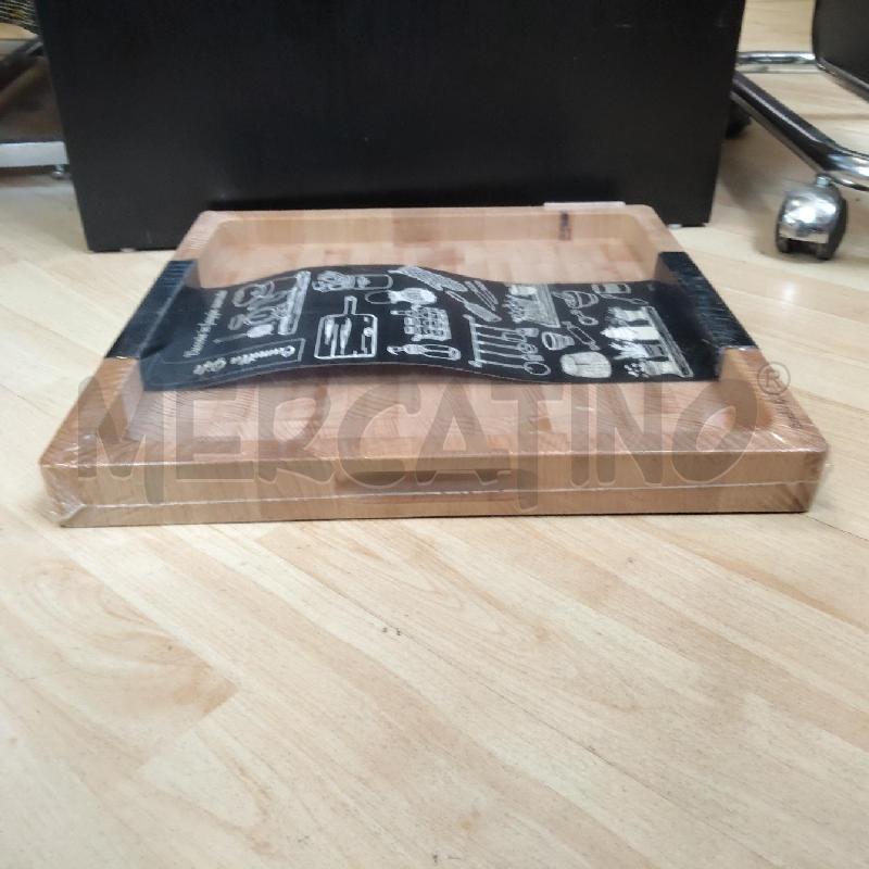 VASSOIO QUADRATO LEGNO  | Mercatino dell'Usato Domodossola 2