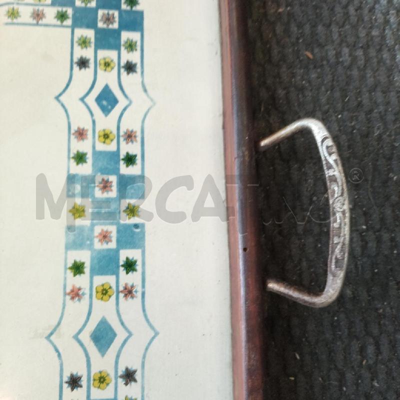 VASSOIO VECCHIO LEGNO CON DISEGNI  | Mercatino dell'Usato Domodossola 2