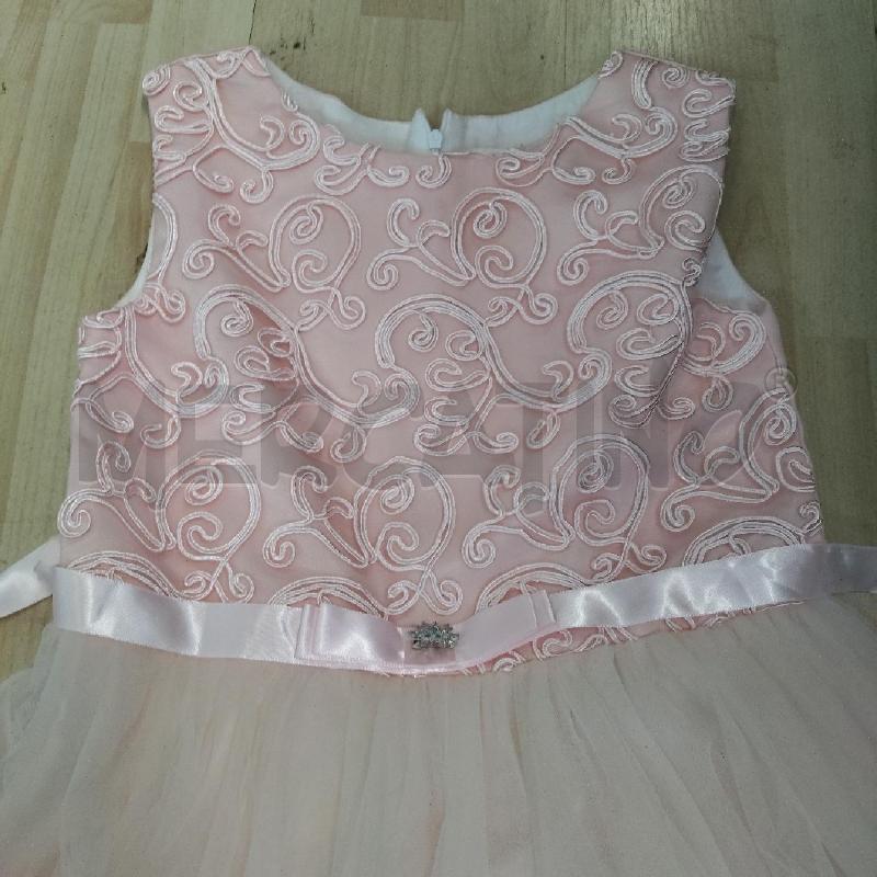 VESTITO BAMBINA DA CERIMONIA ROSA SOTTO TULLE SUNNY FASHION | Mercatino dell'Usato Domodossola 2