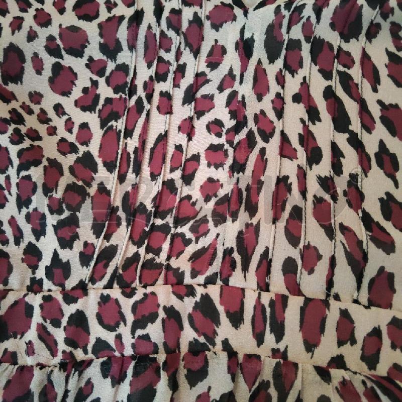 VESTITO DONNA ANIMALIER ROSA ROSSO NERO LIU JO | Mercatino dell'Usato Domodossola 2