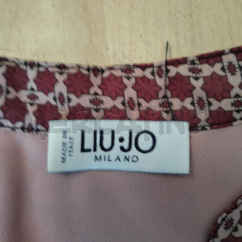 VESTITO DONNA ANIMALIER ROSA ROSSO NERO LIU JO | Mercatino dell'Usato Domodossola 3