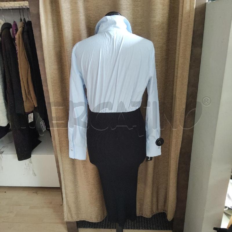 VESTITO DONNA AZZURRO NERO PINKO | Mercatino dell'Usato Domodossola 3