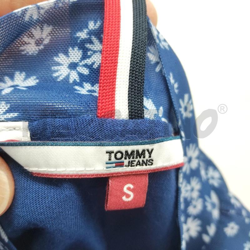 VESTITO DONNA BLU FIORI BIANCHI M.L. CORTO TOMMY HILFIGER | Mercatino dell'Usato Domodossola 5