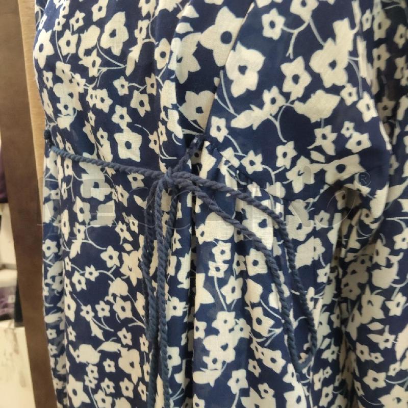 VESTITO DONNA BLU FIORI BIANCHI TWIN SET | Mercatino dell'Usato Domodossola 3
