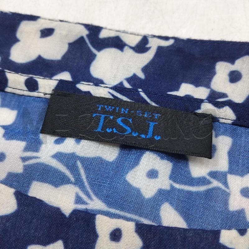 VESTITO DONNA BLU FIORI BIANCHI TWIN SET | Mercatino dell'Usato Domodossola 4