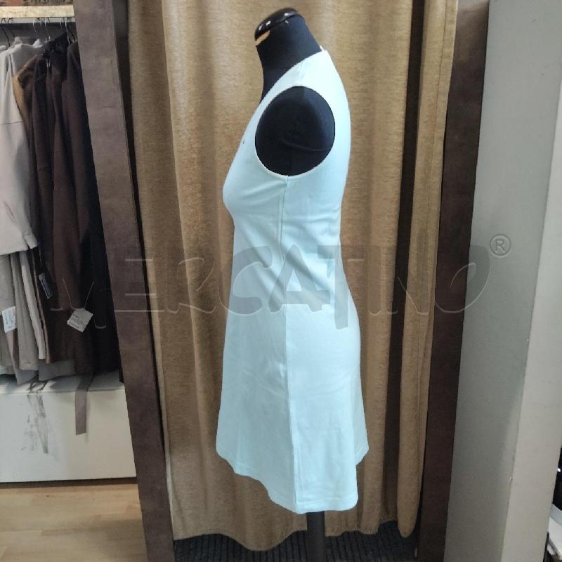 VESTITO DONNA CORTO SMANICATO AZZURRO LACOSTE | Mercatino dell'Usato Domodossola 3