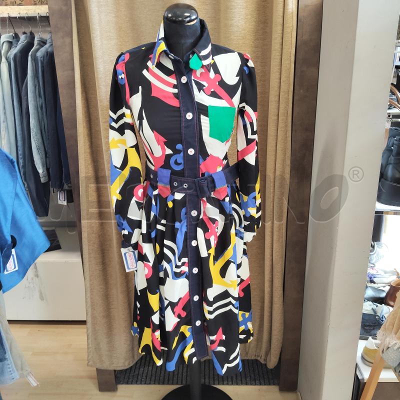 VESTITO DONNA FANTASIA COLORATA BENETTON | Mercatino dell'Usato Domodossola 1