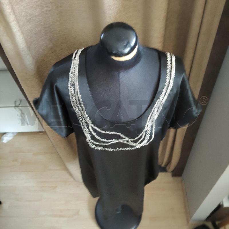 VESTITO DONNA NERO BORCHIETTE FIORELLA RUBINO | Mercatino dell'Usato Domodossola 2