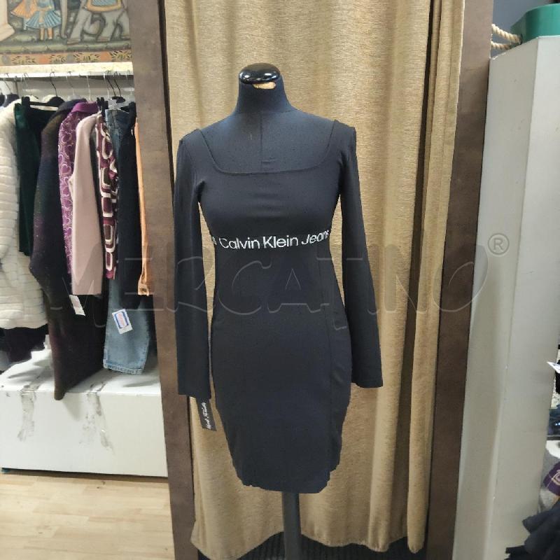 VESTITO DONNA NERO CALVIN KLEIN JEANS | Mercatino dell'Usato Domodossola 1