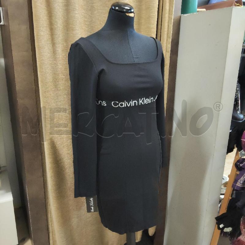 VESTITO DONNA NERO CALVIN KLEIN JEANS | Mercatino dell'Usato Domodossola 2